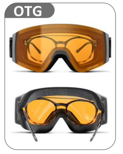 Salice 109 OTG Color Black RW Gold - Mascarilla de esquí - Promo