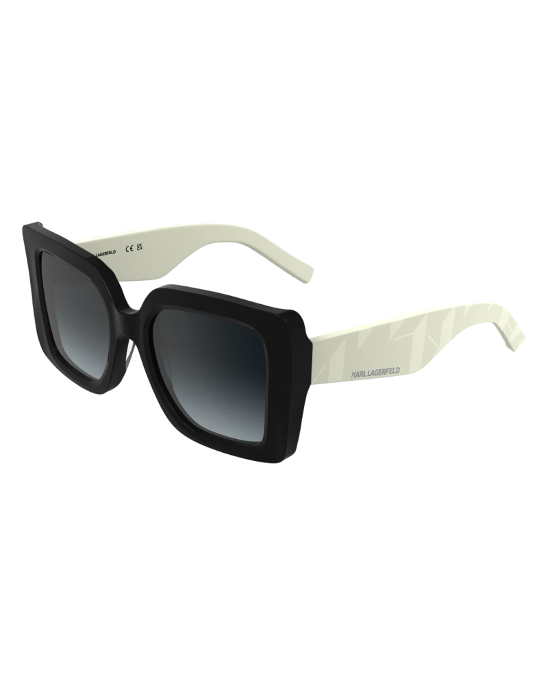 Karl Lagerfeld KL6203S 006 colore Nero Bianco - Occhiali da Sole