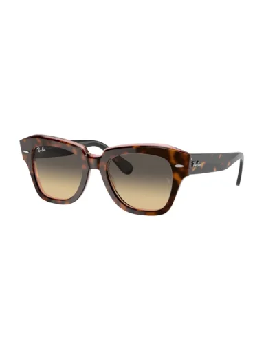 Ray-Ban 2186 State Street 1324Bg Havana Transparent Pink Occhiali Da Sole