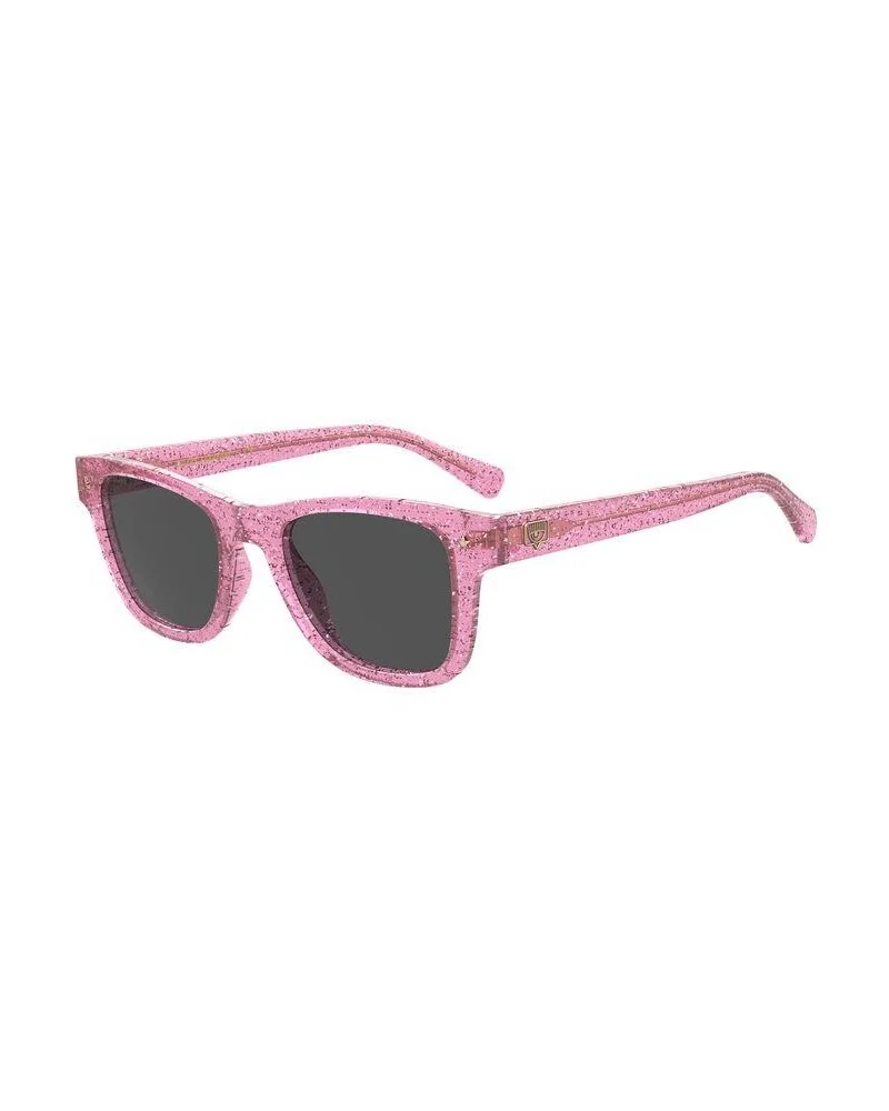 Chiara Ferragni Cf 1006/S Colore QR0 Pink Glitter Occhiali Da Sole