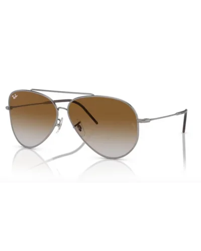 Ray-Ban R0101S Aviator Reverse 004/CB Gunmetal Occhiali Da Sole