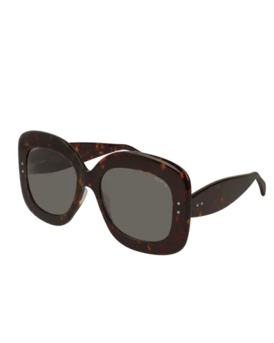 Azzedine Alaïa AA0007S Colore 002 Havana Occhiali Da Sole