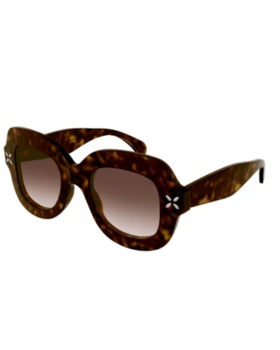 Azzedine Alaïa AA0054S Colore 003 Havana Occhiali Da Sole