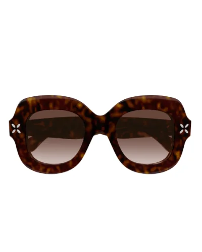 Azzedine Alaïa AA0054S Colore 003 Havana Occhiali Da Sole