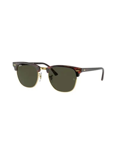 Ray-Ban 3016 Clubmaster W0366 Mock Tortoise On Arista Occhiali Da Sole