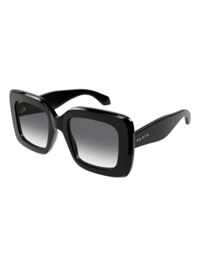 Azzedine Alaïa AA0065S Colore 002 Nero Occhiali Da Sole