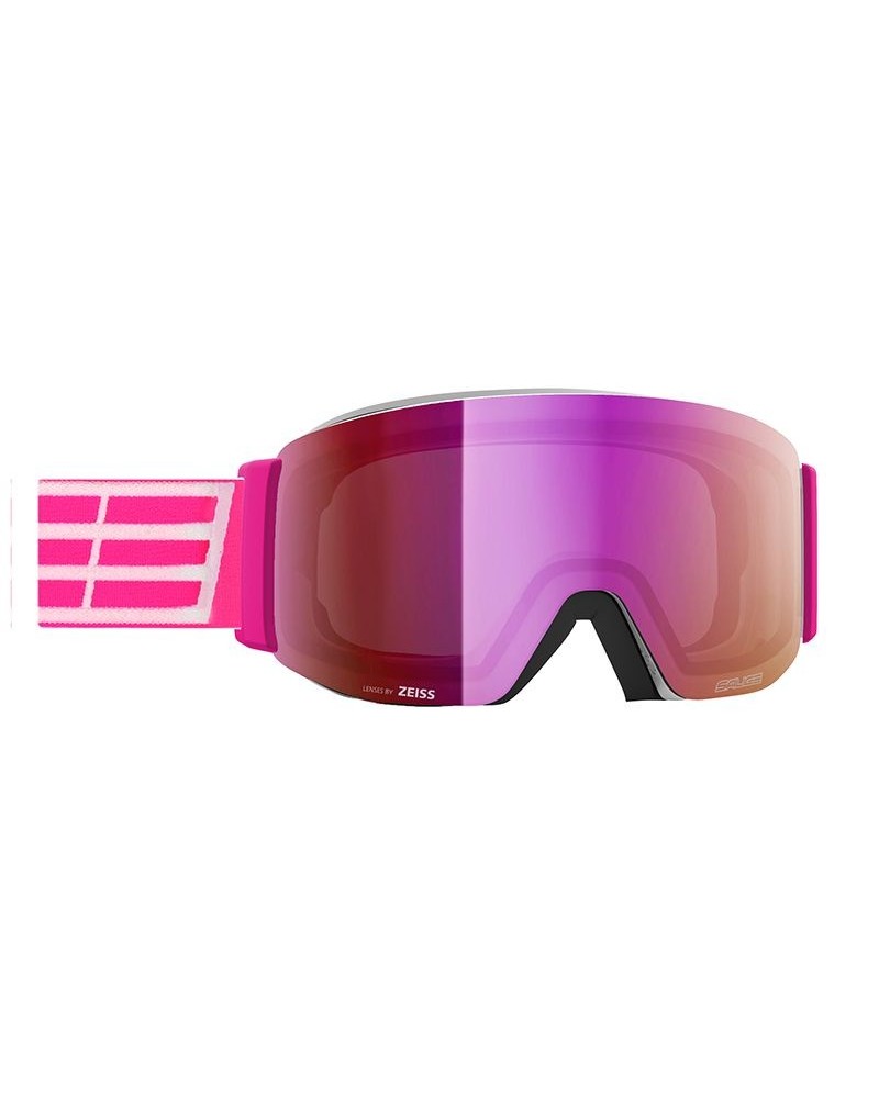 Salice 102 OTG colore Bianco RW Viola - Maschera da Sci