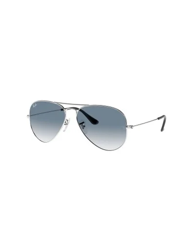 Ray-Ban 3025 Aviator Large Metal 003/3F Silver Occhiali Da Sole