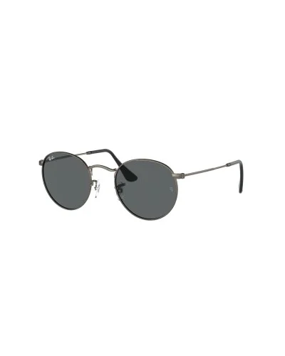 Ray-Ban 3447 Round Metal 9229B1 Antique Gunmetal Occhiali Da Sole