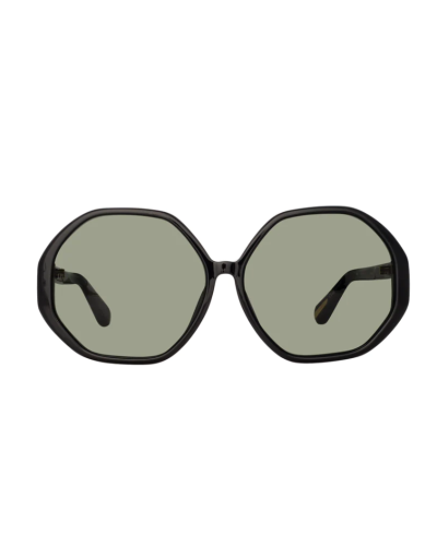 Salice model 023 BLACK ITA/RW BLUE Unisex Sport Sunglasses