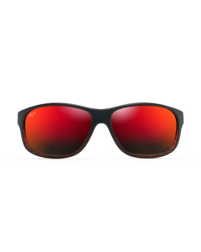 Maui Jim Kaiwi Channel Colore Nero Lente Hawaii Lava Occhiali Da Sole