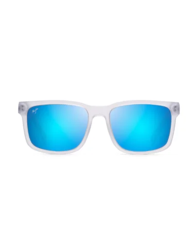 Maui Jim Stone Shack Colore Crystal Opaco Lente Blu Specchiata Occhiali Da Sole