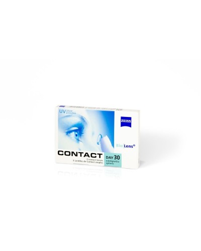 Zeiss Contacto BIOLENS 3 Lentes de contacto mensuales con material bio-compatible