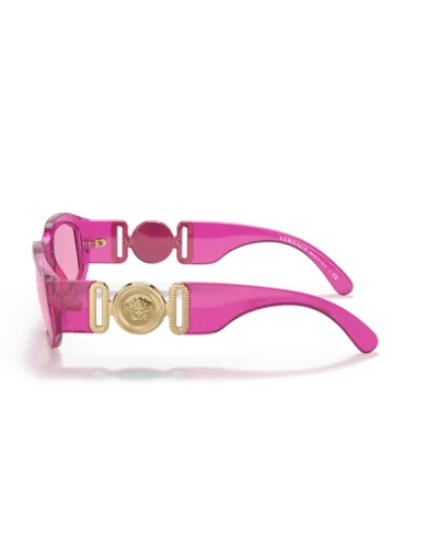 Versace 0VE4361 Colore 5334/5 Fucsia Trasparente Occhiali Da Sole