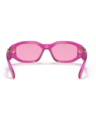 Versace 0VE4361 Colore 5334/5 Fucsia Trasparente Occhiali Da Sole