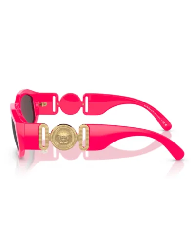 Versace 0VE4361 Colore 531887 Fucsia Fluo Trasparente Occhiali Da Sole