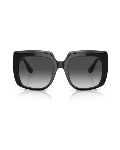 Dolce & Gabbana 0DG4414 Colore 501/8G Nero su nero trasparente Occhiali Da Sole