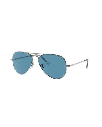 Ray-Ban 3689 Aviator Metal Ii 004/S2 Gunmetal Occhiali Da Sole