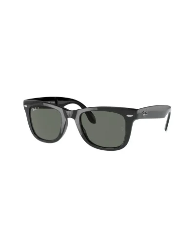 Ray-Ban 4105 Folding Wayfarer 601/58 Black Occhiali Da Sole
