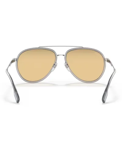 Burberry Oliver 0BE3125 Colore 1003/8 Argento Occhiali Da Sole