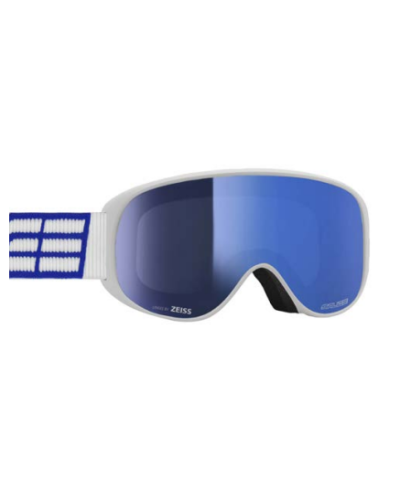 Salice 100 Couleur bleu RW blanc - Masque de ski
