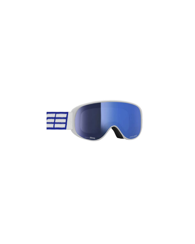 Salice 100 Couleur bleu RW blanc - Masque de ski
