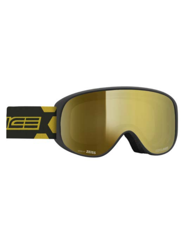 Salice 100 colore Nero RW Oro - Maschera da Sci