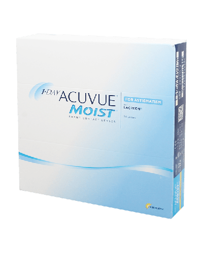 1-Day Acuvue Moist for Astigmatism da 90 Lenti a Contatto-Sconto Promo