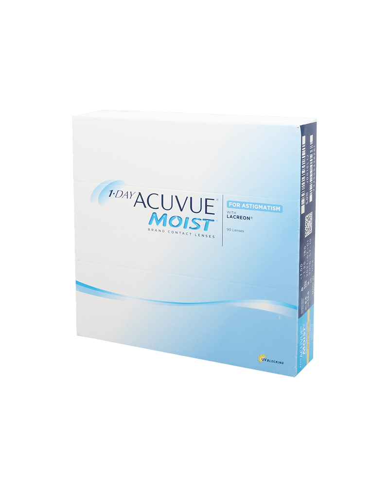 Acuvue d'une journée humide pour l'atigmatisme à partir de 90 lentilles de contact - réduction promotionnel