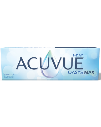 1-Day ACUVUE OASYS MAX from 30 Daily contact lenses-Promo discount