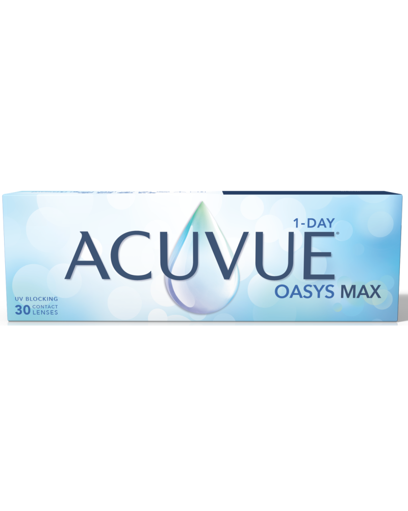 1-Day ACUVUE OASYS MAX from 30 Daily contact lenses-Promo discount