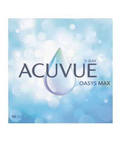 Acuvue Oasys d'une journée Max à partir de 90 lentilles de contact quotidiennes - Remise de promotion