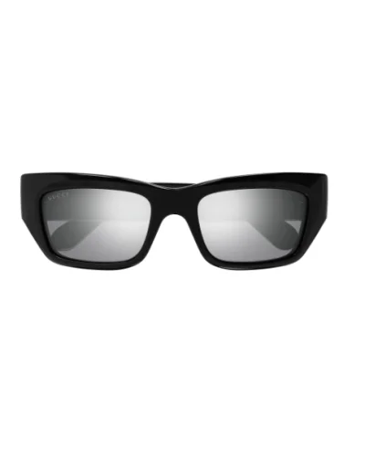 Gucci GG1296S Colore 002 Nero Lenti Specchiate Occhiali Da Sole