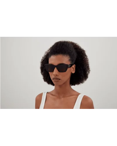Azzedine Alaïa AA0070S Colore 002 Havana Occhiali Da Sole