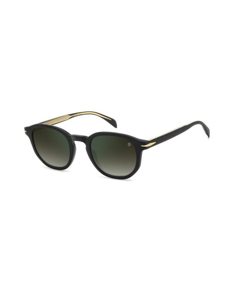 David Beckham DB1007S color 003 black green lens - sunglasses