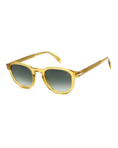 David Beckham DB1007S Color 40G Lente gris amarilla - Gafas de sol