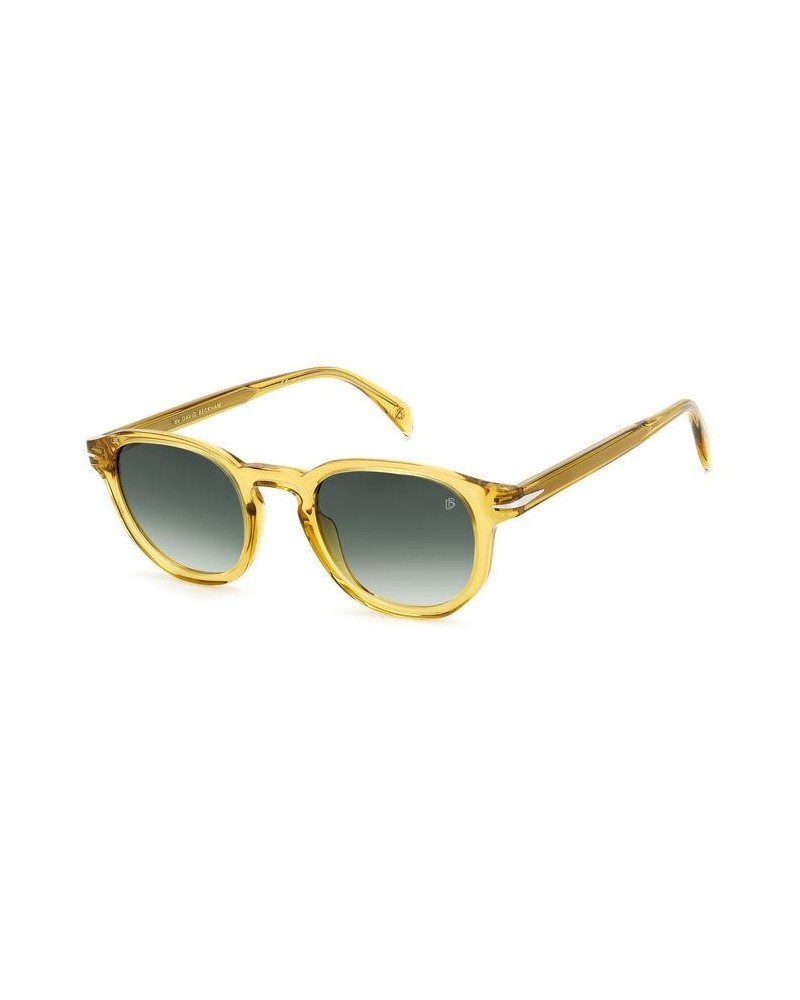 David Beckham DB1007S colore 40G Giallo Lente Grigia - Occhiali Sole