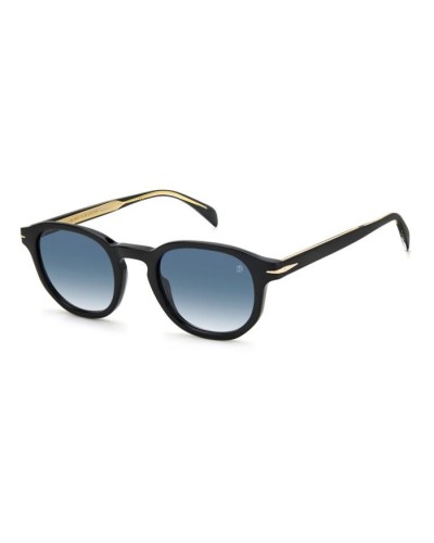 David Beckham DB1007S Color 807 Black Blue Lens - Sunglasses