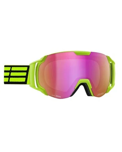Salice 619 Otg Lime Fucsia Maschera Da Sci