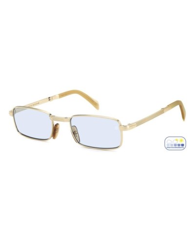David Beckham DB99 Origami color ida gold horn lens blue photo