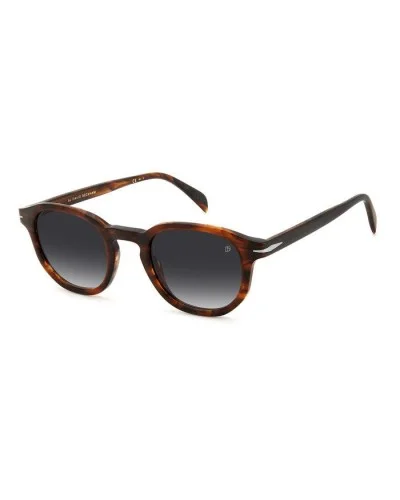 David Beckham DB1007/S Colore 0CJ Marrone Rigato Occhiali Da Sole