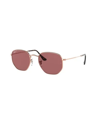 Ray-Ban 3548N Hexagonal 9202AF Rose Gold Occhiali Da Sole