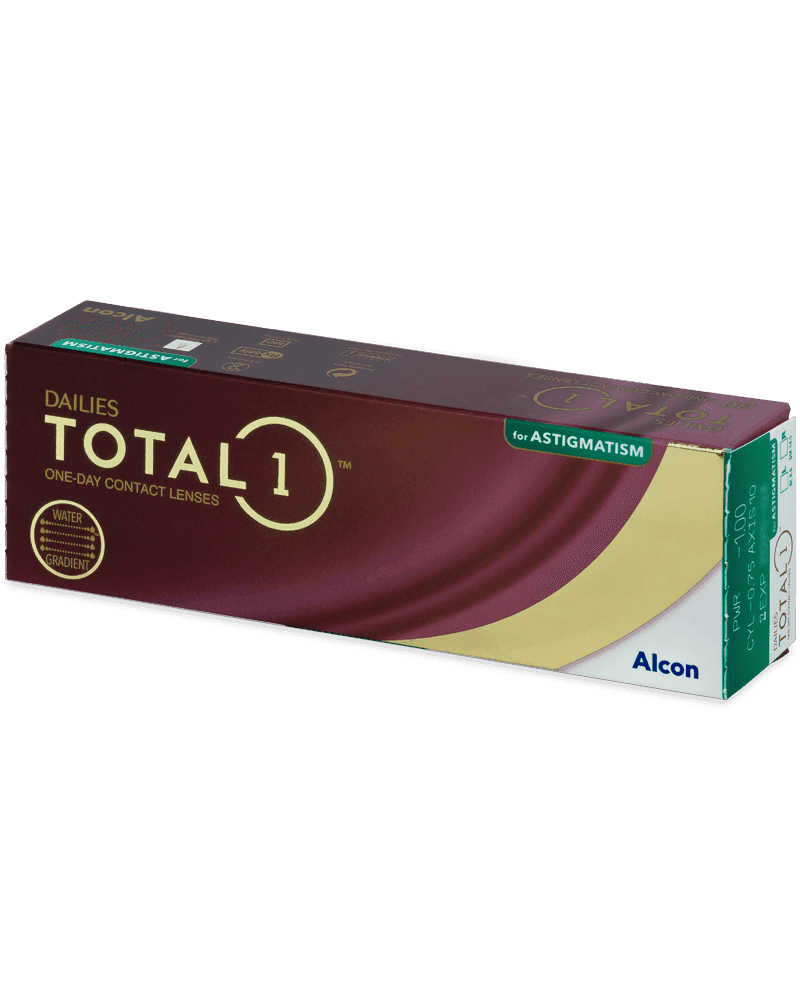 Dailies Total1 for Astigmatism da 30 Lenti a Contatto Giornaliere - Sconto