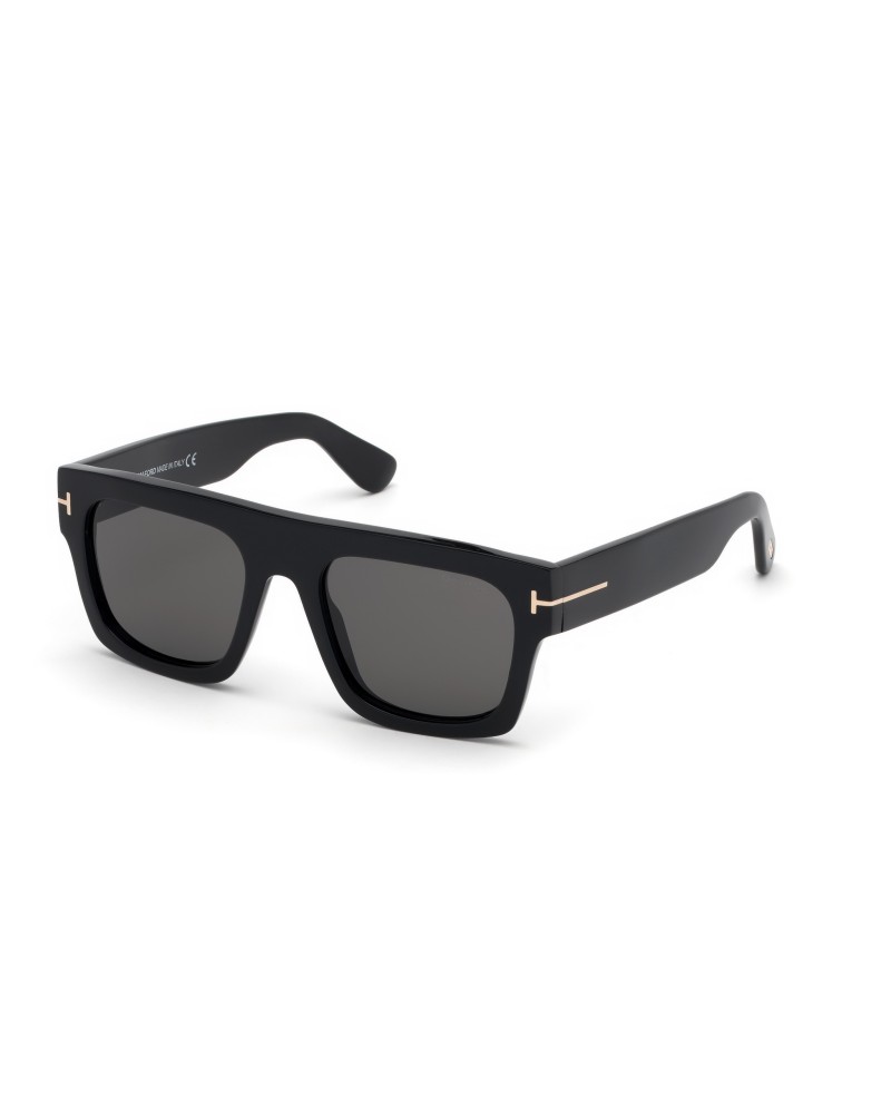 Tom Ford FT0711 01A Fausto colore Nero Lucido - Occhiali da Sole