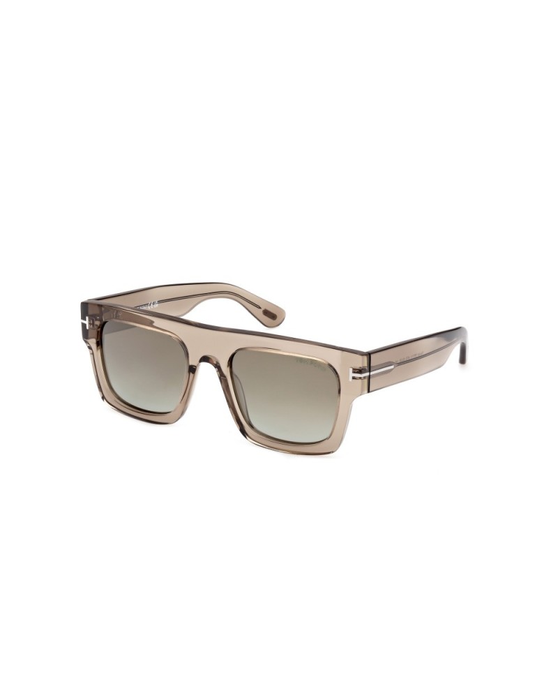 Tom Ford FT0711 47Q Fausto Brun brun clair - Lunettes de soleil