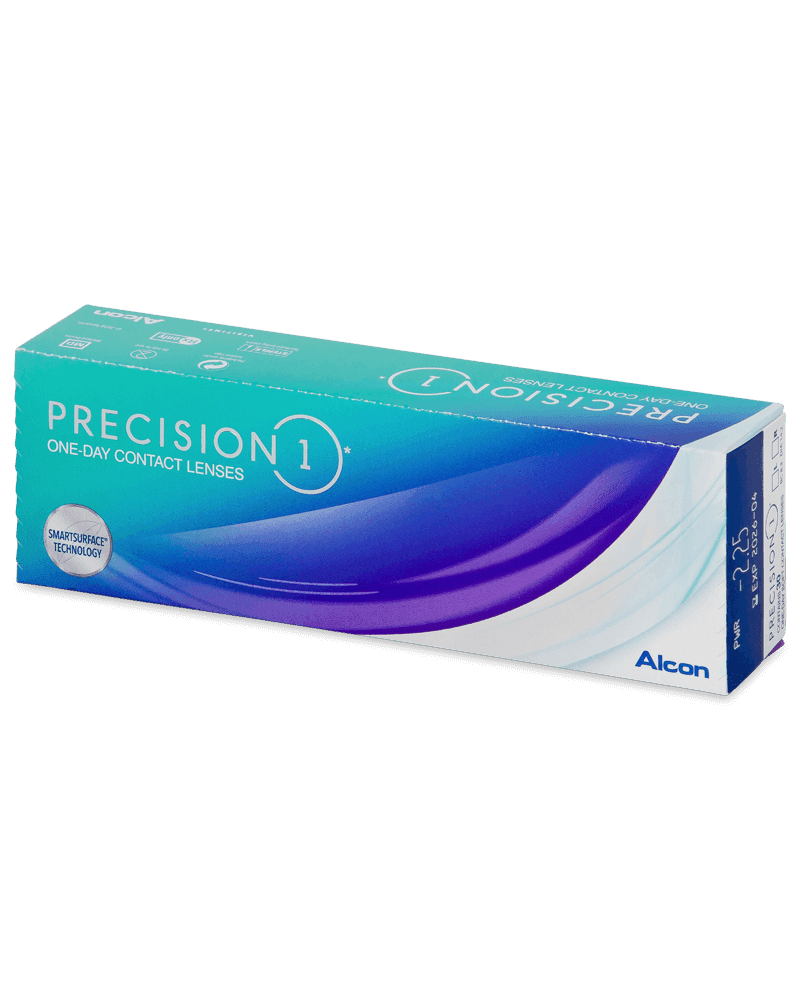 Lentilles quotidiennes de précision1 à partir de 30 lentilles de contact quotidiennes - réduction de promotion