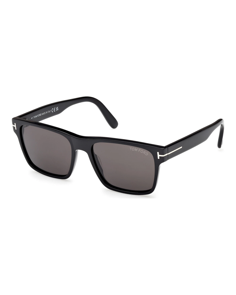 Tom Ford FT1205 01A Calder colore Nero Lucido - Occhiali da Sole