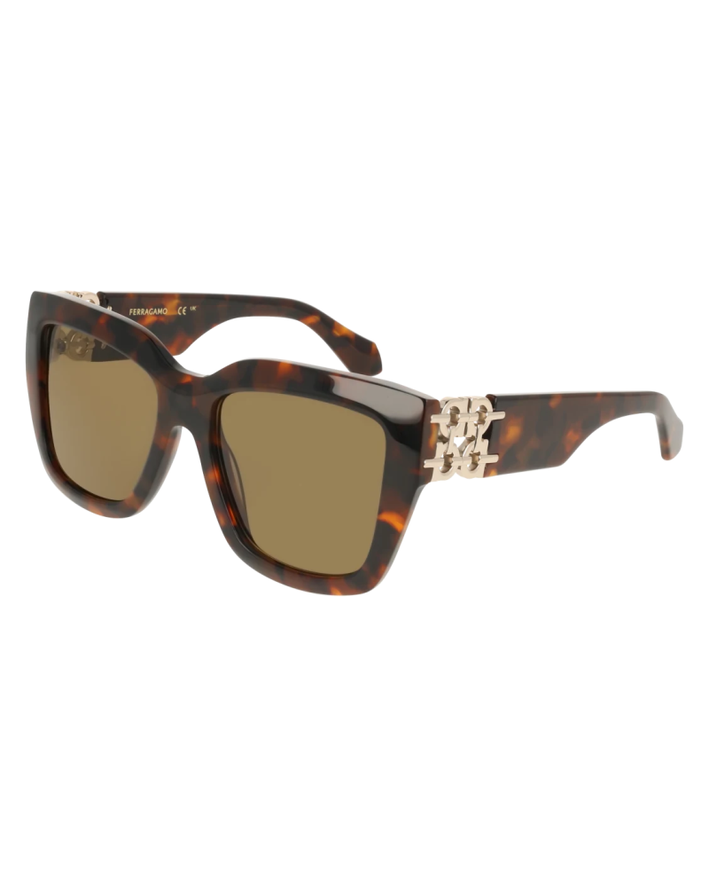 Ferragamo SF2083SE colore 219 Havana - Occhiali da Sole