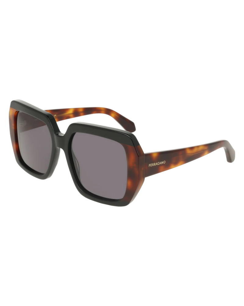 Ferragamo SF2081S colore 006 Havana con lente Grigia - Occhiali da Sole