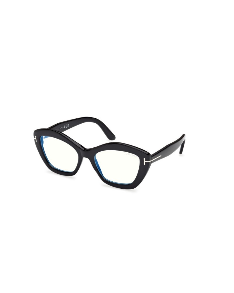Tom Ford FT6044-B 001 couleur noire brillante - lunettes de vue